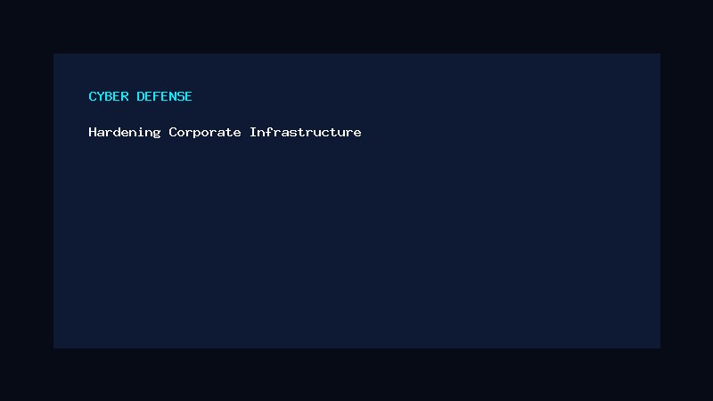 Demystifying Website Security: Hardening Corporate Infrastructure Against Modern Cyber Threats