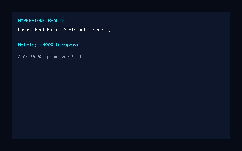 Havenstone Realty — Luxury Real Estate Discovery & Virtual Tours